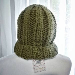 NWT Free People Knitted Beanie Hat